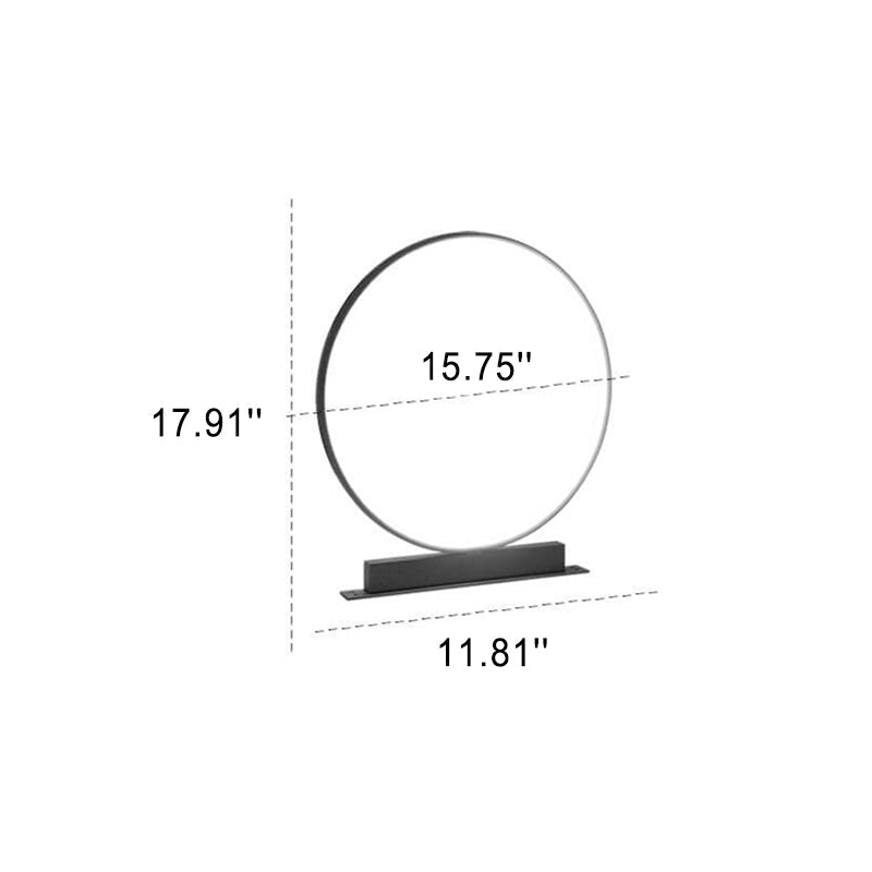 Outdoor Waterproof Acrylic LED Lawn Light with Aluminum Ring Design