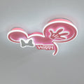 Minnie Mouse LED Flush Mount Ceiling Light for Kids' Rooms, Cartoon Ceiling Lighting, Disney Nursery Decor, Adjustable Brightness, Child-Friendly Design, Fun Bedroom Lighting, Cute Flush Mount Fixture for Girls, Kids' Ceiling Light Fixture, Playful Minnie