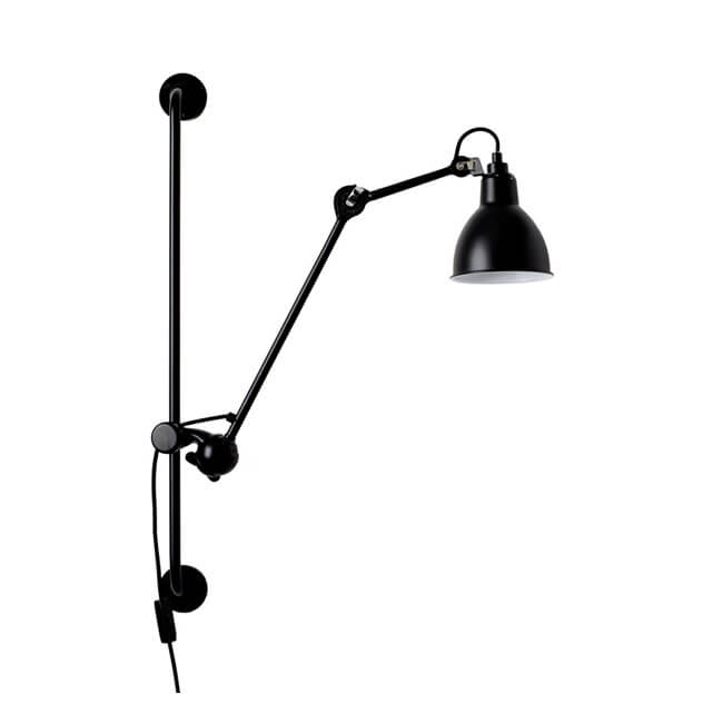 Industrial Vintage Iron Long Pole Swing Arm Wall Sconce Lamp