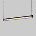 Contemporary Industrial Acrylic 1/2 Light Island Chandelier for Dining Room