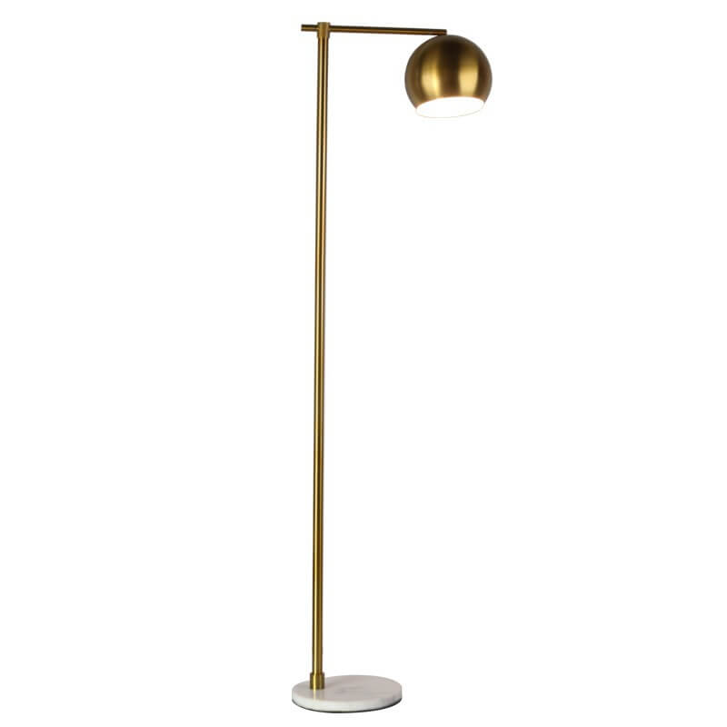 Nordic Light Luxury Iron Floor Lamp - 1-Light Standing Design