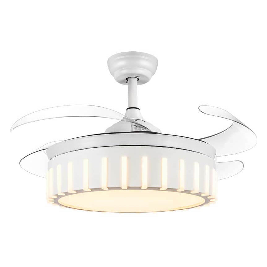 Modern Minimalist Star Piano Design LED Ceiling Fan Light