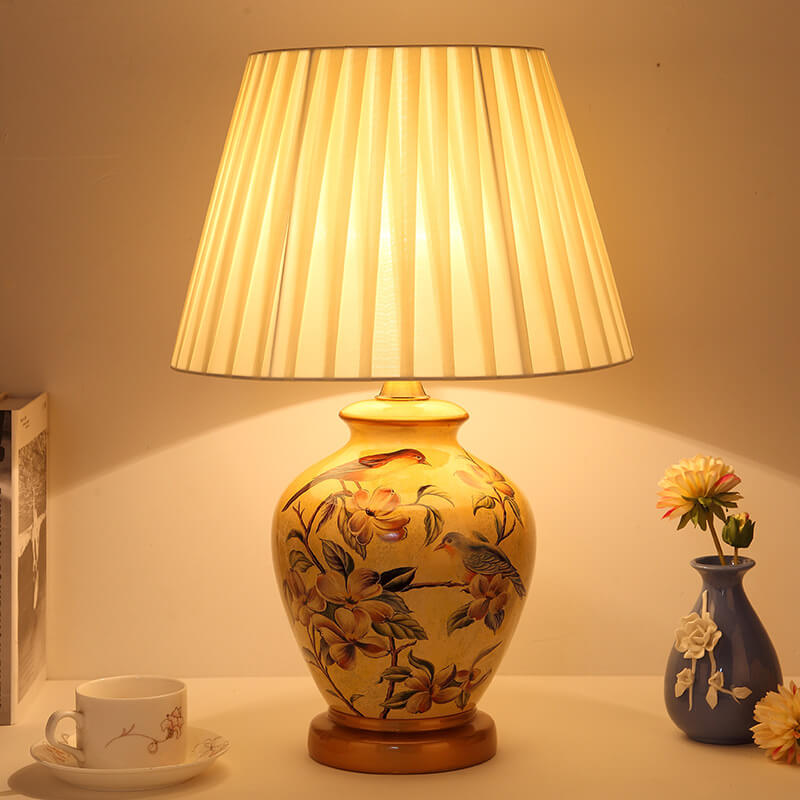 Modern Creative Warm Ceramic Cylindrical 1-Light Table Lamp | Stylish Home Lighting | Contemporary Desk Lamp | Unique Ceramic Design | Warm White Light | Minimalist Table Lamp | Bedroom Nightstand Lamp | Living Room Decor | Elegant Lighting Solution | Art