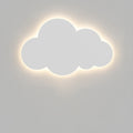 Contemporary Cartoon Cloud LED Wall Sconce for Kids Room - Iron Acrylic Shade Night Light