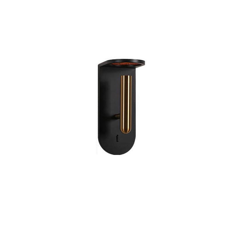 Industrial Adjustable LED Wall Sconce - Rotatable Flame Light Shadow Lamp