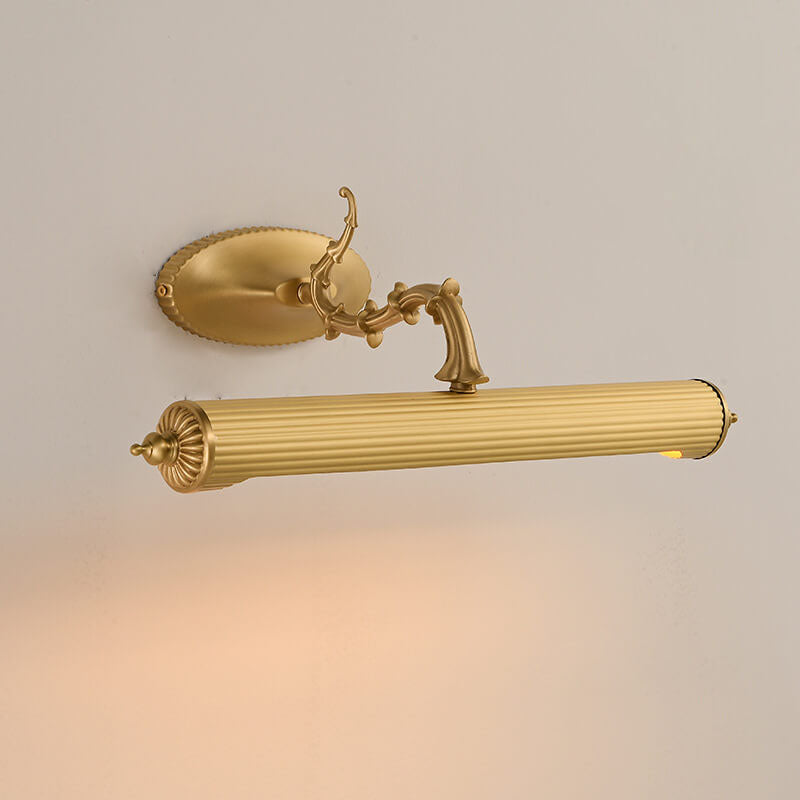 French Antique Copper 2-Light Wall Sconce Mirror Lamp