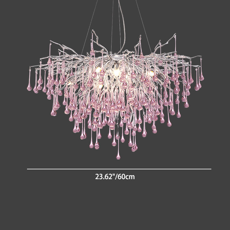 Modern Luxury Crystal Glass Chandelier - 6/8/10/14 Branch Design for Dining Room