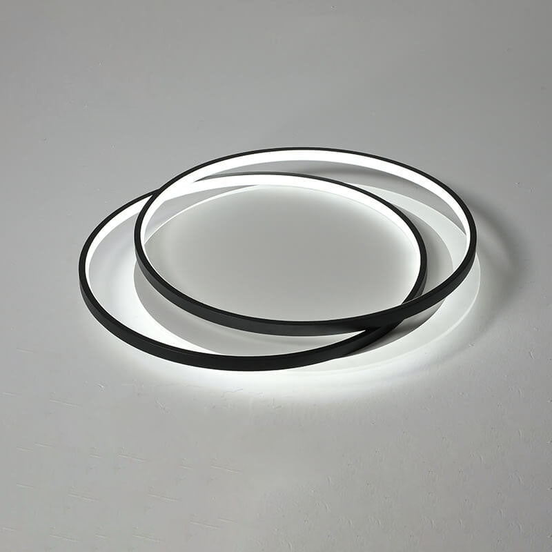 Nordic Luxury Aluminum LED Flush Mount Ceiling Light