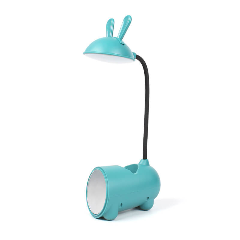 Cartoon Rabbit LED Touch USB Desk Lamp - Creative Pen Holder Night Light