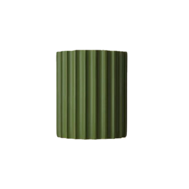 Contemporary Scandinavian Resin Half Column 2-Light Wall Sconce for Hallway

Enhance your hallway with this stylish contemporary wall sconce. Featuring a unique half column design, this 2-light fixture combines Scandinavian aesthetics with a modern resin