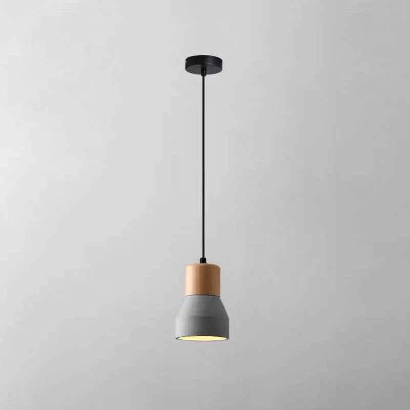 Nordic Tapered 1-Light Mini LED Pendant Light