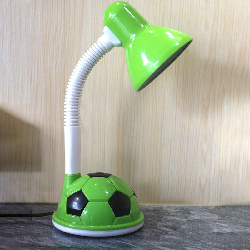 Modern Soccer Student Eye Protection LED Table Lamp - Adjustable Brightness, Stylish Design, Football Theme, Perfect for Study, Nightstand, Kids Room Lighting, Energy-Efficient, USB Rechargeable, Desk Light for Students, Unique Gift for Soccer Fans