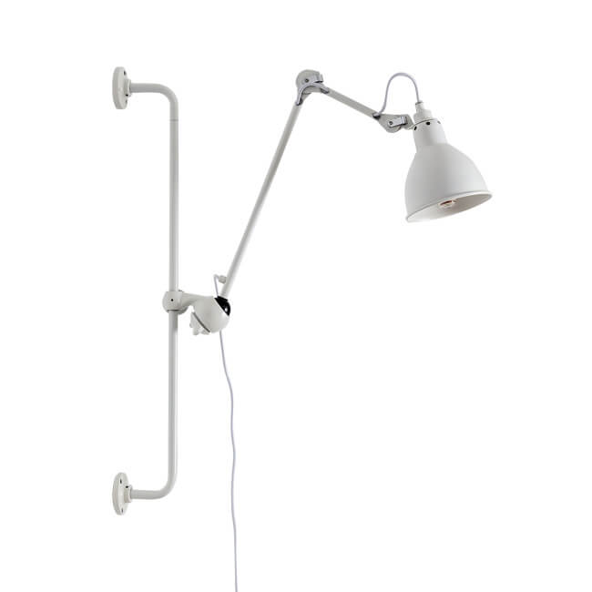 Industrial Vintage Iron Long Pole Swing Arm Wall Sconce Lamp