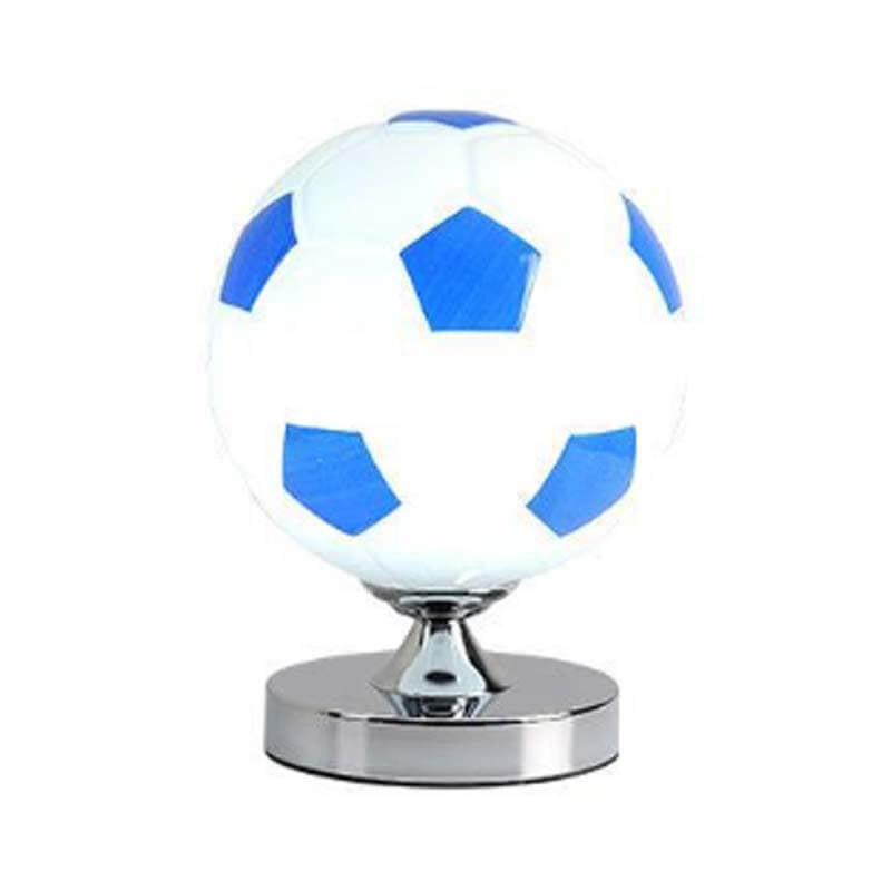 Children's Creative Sports Ball Design Table Lamp | Kids Room Decor | Sports-Themed Lighting | Unique Night Light for Boys & Girls | Fun Bedroom Accessory | Soccer, Basketball, Baseball Lamp | Ideal Gift for Young Athletes