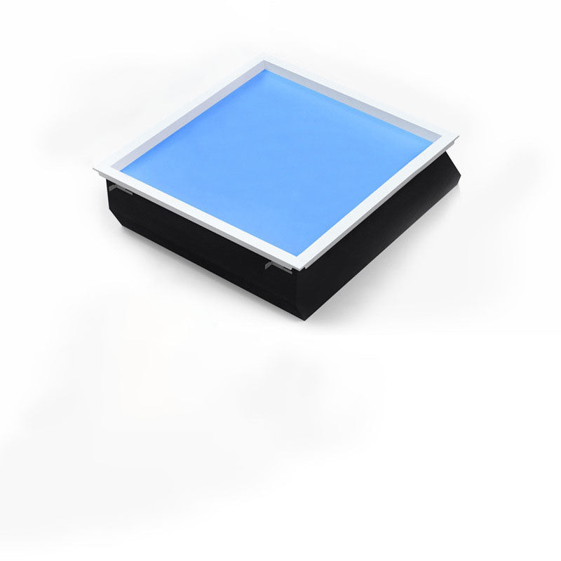 Modern Minimalist Blue Sky LED Ceiling Light - Flush Mount for Living Room
