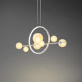 Modern Glass Bubble Chandelier - 7/10 Light Magic Bean Island Pendant Lighting