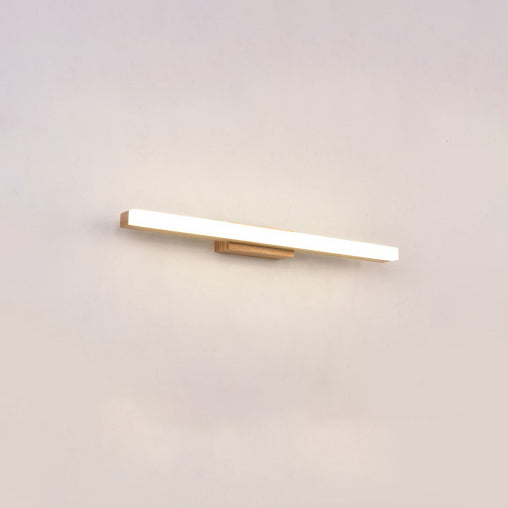 Nordic Minimalist Wooden LED Vanity Light Sconce - Modern Wall Lamp