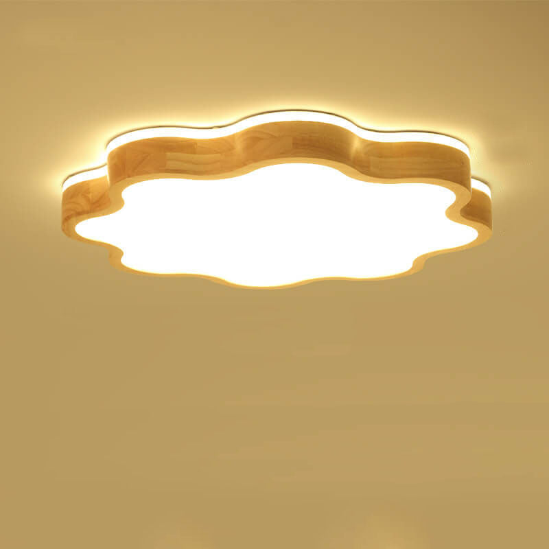 Nordic Wooden Flower LED Ceiling Light - Flush Mount Fixture 

Illuminate your space with this stylish Nordic-inspired wooden ceiling light. Featuring a unique flower shape, this LED flush mount fixture combines elegance with energy efficiency. Perfect fo