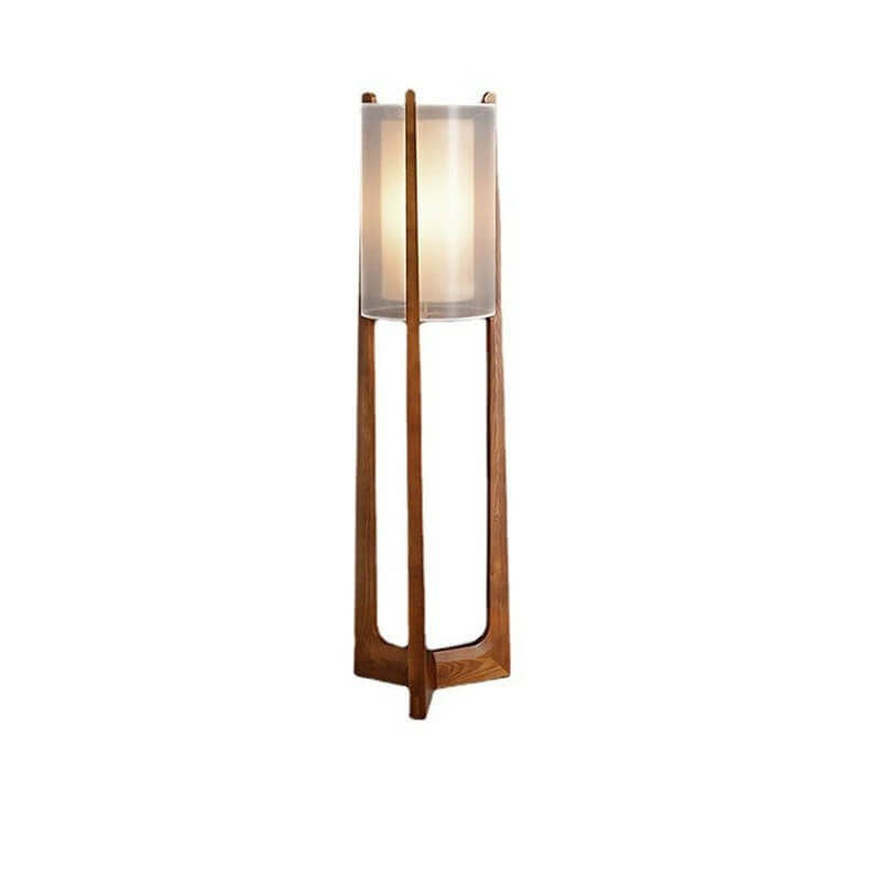 Traditional Japanese Solid Wood Brass Floor Lamp - 1-Light for Living Room & Bedroom

Elevate your space with this elegant traditional Japanese floor lamp, crafted from solid wood and accented with brass details. Perfect for living rooms and bedrooms, thi