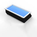 Modern Minimalist Blue Sky LED Ceiling Light - Flush Mount for Living Room