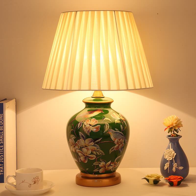Modern Creative Warm Ceramic Cylindrical 1-Light Table Lamp | Stylish Home Lighting | Contemporary Desk Lamp | Unique Ceramic Design | Warm White Light | Minimalist Table Lamp | Bedroom Nightstand Lamp | Living Room Decor | Elegant Lighting Solution | Art