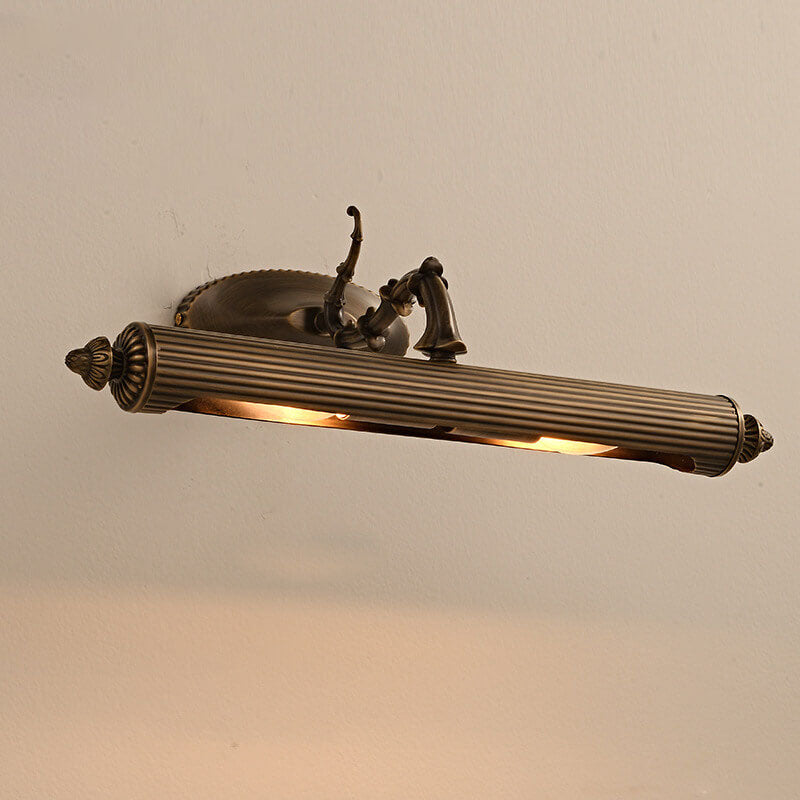 French Antique Copper 2-Light Wall Sconce Mirror Lamp