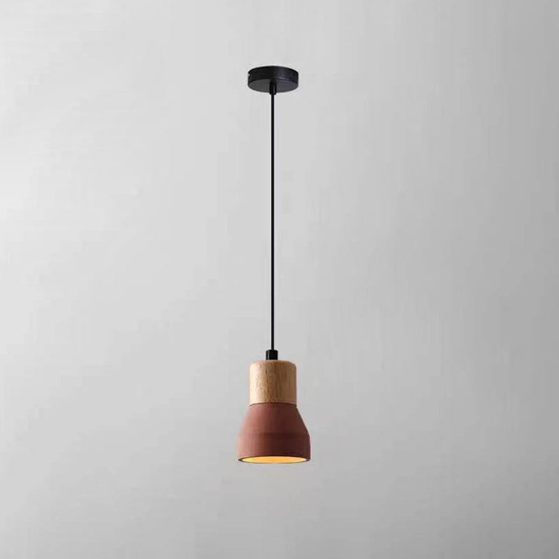 Nordic Tapered 1-Light Mini LED Pendant Light
