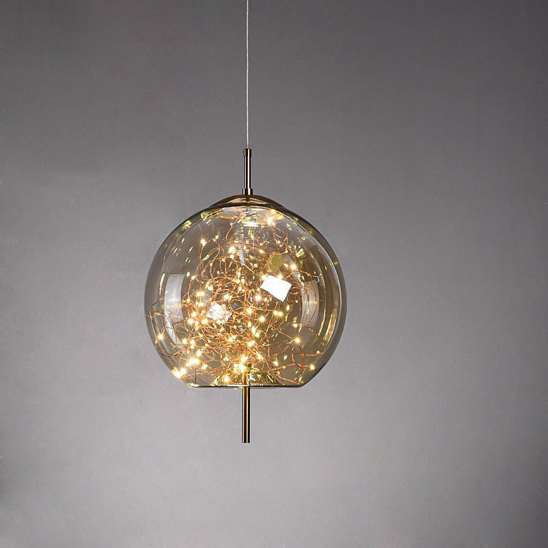 Contemporary Scandinavian Cylinder Oval Glass Pendant Light - 1-Light for Bedroom  

Elevate your bedroom decor with this stylish contemporary Scandinavian cylinder oval glass pendant light. Its sleek design and soft illumination create a cozy atmosphere,