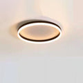Nordic Minimalist Circle Ring LED Flush Mount Ceiling Light - Iron & Acrylic Design