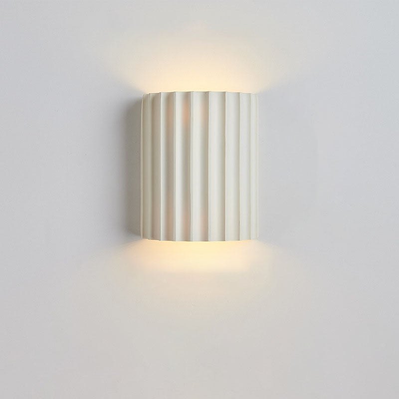 Contemporary Nordic Resin 2-Light Wall Sconce for Bedroom