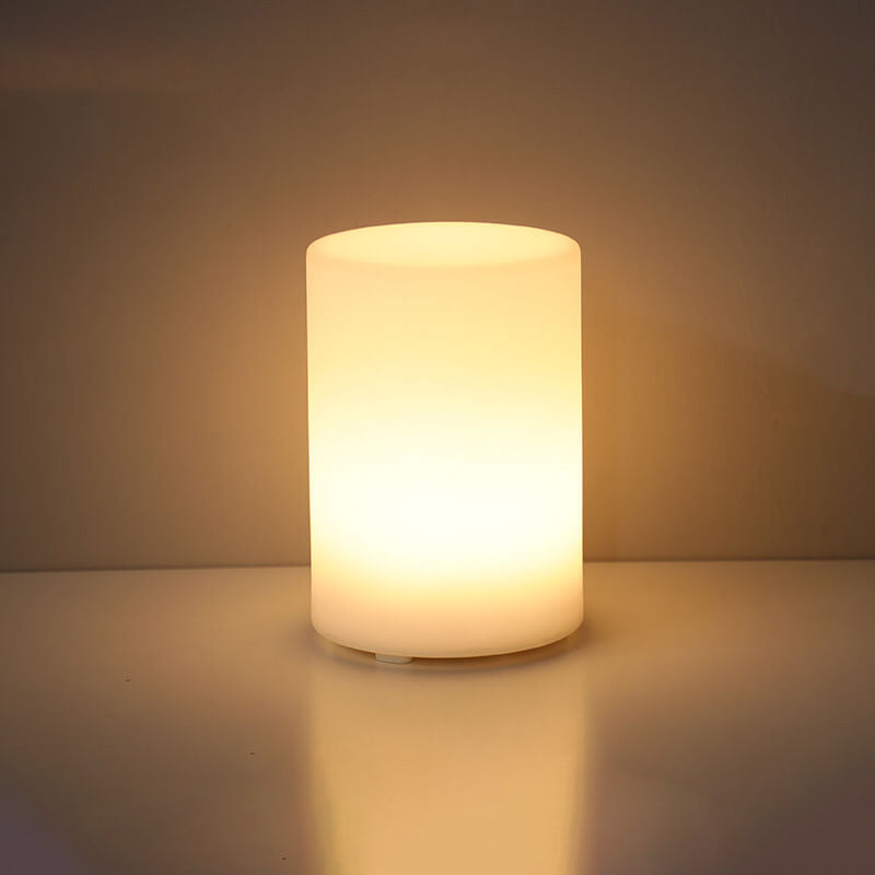 Creative Geometry PE Battery Remote Night Light Decorative Table Lamp Modern LED Accent Lamp Decorative Lighting for Bedroom Nightstand Gift Idea Stylish Home Decor Touch Control Color Changing Night Light Portable Design Energy-Efficient Lighting Stylish