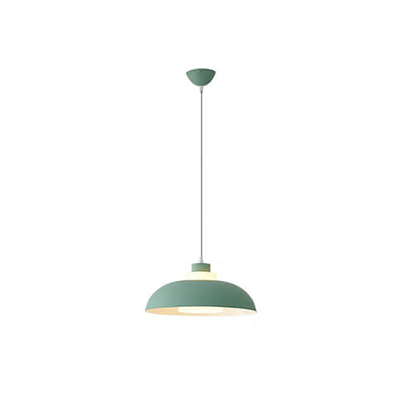 Modern Macaron Acrylic Aluminum Pendant Light - 1-Light Fixture
