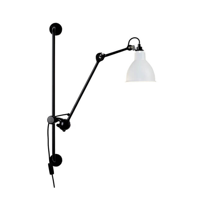 Industrial Vintage Iron Long Pole Swing Arm Wall Sconce Lamp