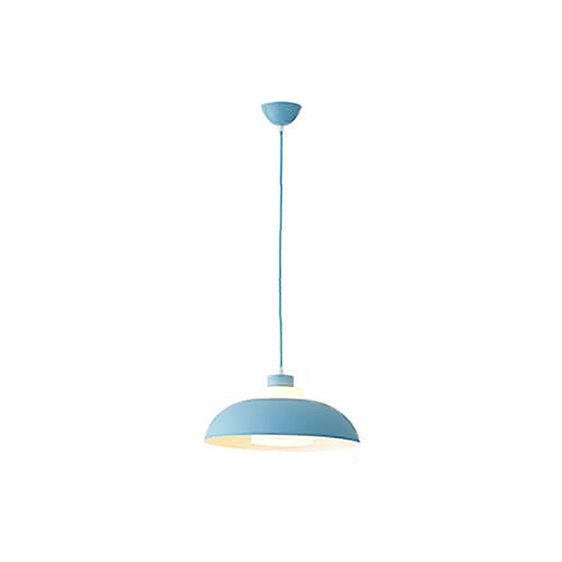 Modern Macaron Acrylic Aluminum Pendant Light - 1-Light Fixture