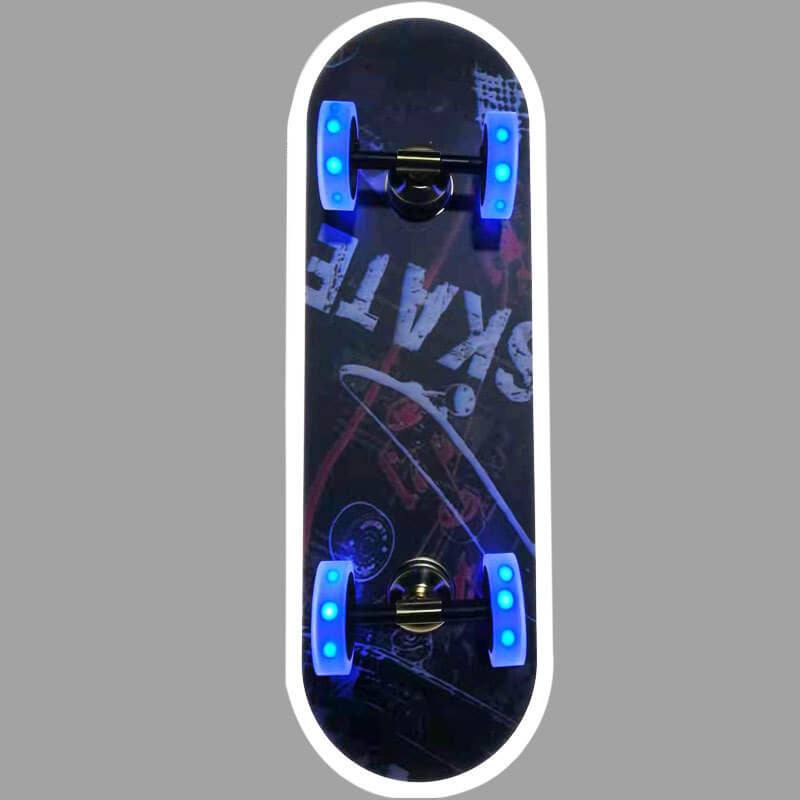 Creative Cartoon Skateboard Acrylic LED Ceiling Light for Kids