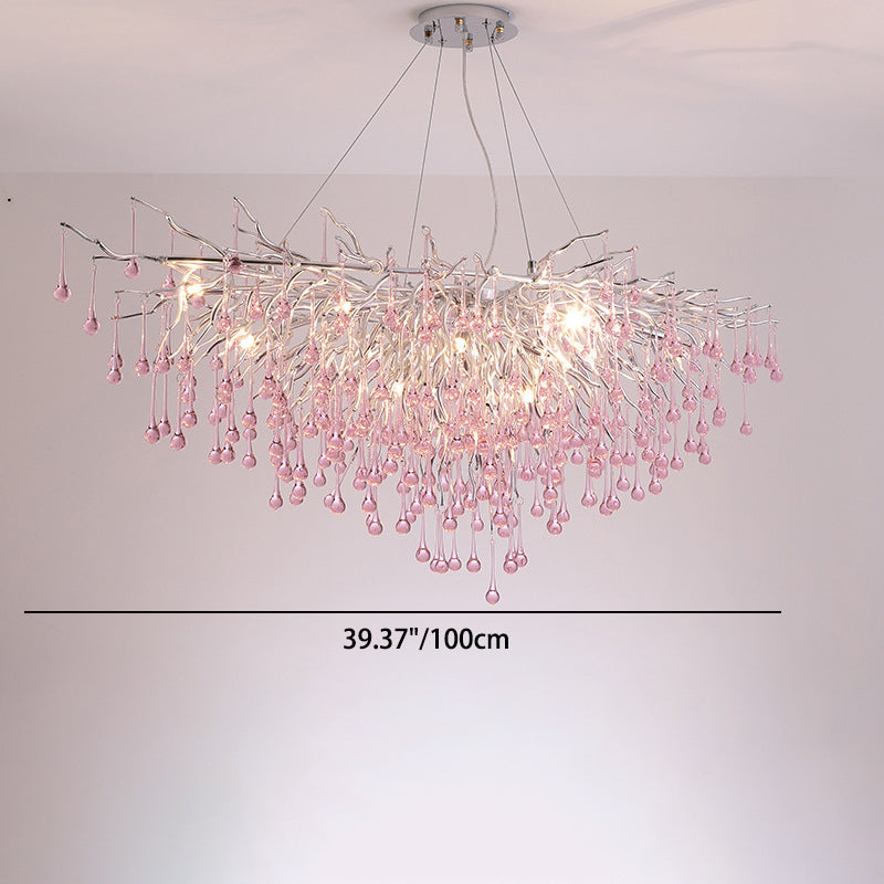 Modern Luxury Crystal Glass Chandelier - 6/8/10/14 Branch Design for Dining Room