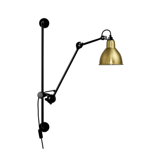 Industrial Vintage Iron Long Pole Swing Arm Wall Sconce Lamp