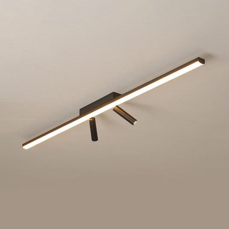 Nordic Minimalist Acrylic LED Track Spotlight Flush Mount Ceiling Light