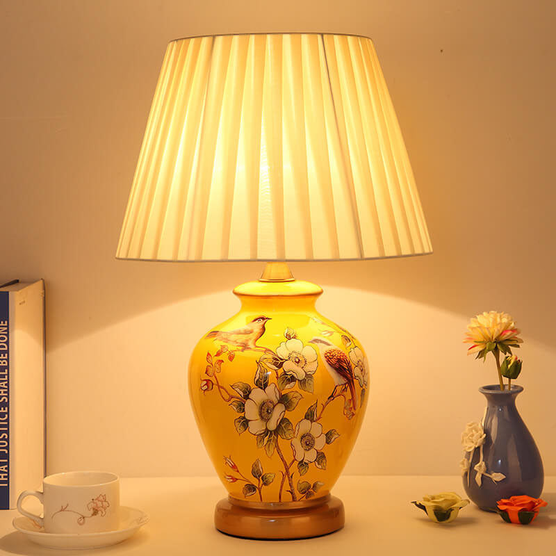 Modern Creative Warm Ceramic Cylindrical 1-Light Table Lamp | Stylish Home Lighting | Contemporary Desk Lamp | Unique Ceramic Design | Warm White Light | Minimalist Table Lamp | Bedroom Nightstand Lamp | Living Room Decor | Elegant Lighting Solution | Art