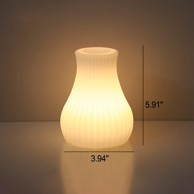 Creative Geometry Remote Night Light Table Lamp - Modern Decorative Design