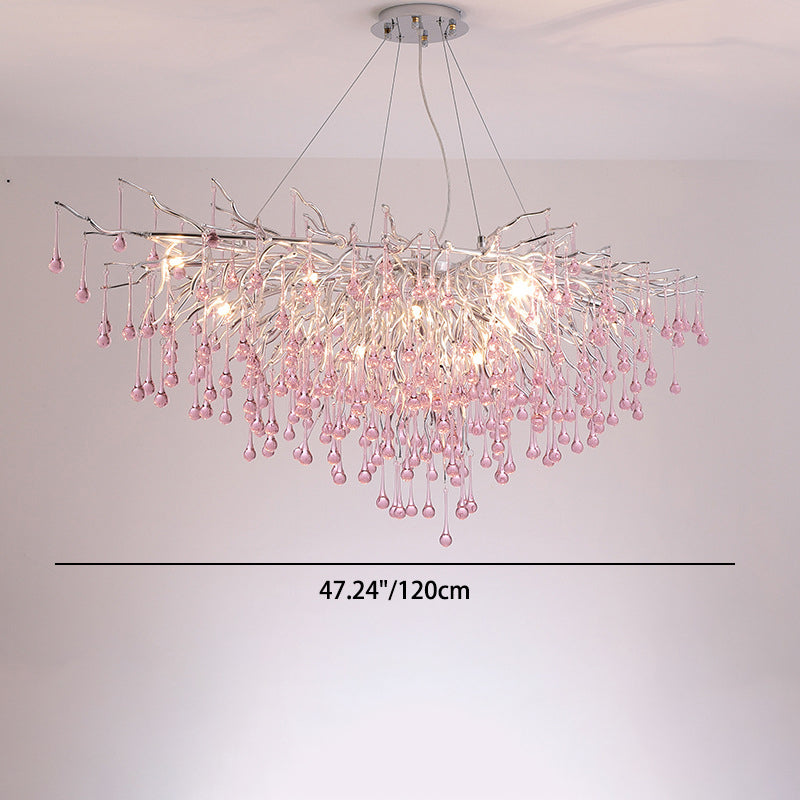 Modern Luxury Crystal Glass Chandelier - 6/8/10/14 Branch Design for Dining Room