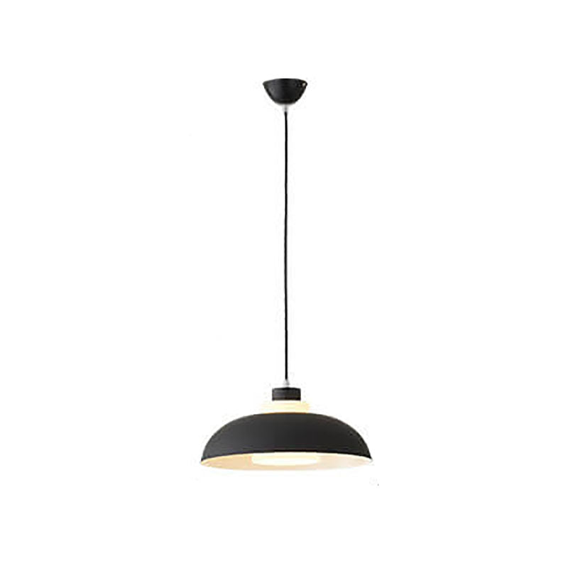 Modern Macaron Acrylic Aluminum Pendant Light - 1-Light Fixture