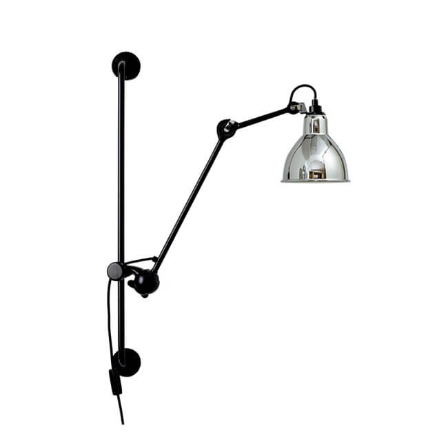 Industrial Vintage Iron Long Pole Swing Arm Wall Sconce Lamp