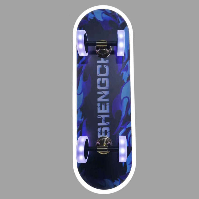 Creative Cartoon Skateboard Acrylic LED Ceiling Light for Kids