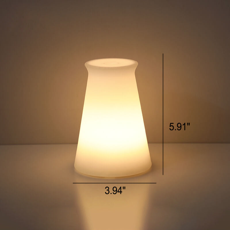 Creative Geometry Remote Night Light Table Lamp - Modern Decorative Design