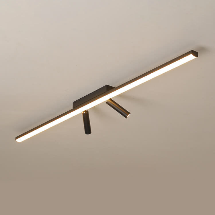 Nordic Minimalist Acrylic LED Track Spotlight Flush Mount Ceiling Light