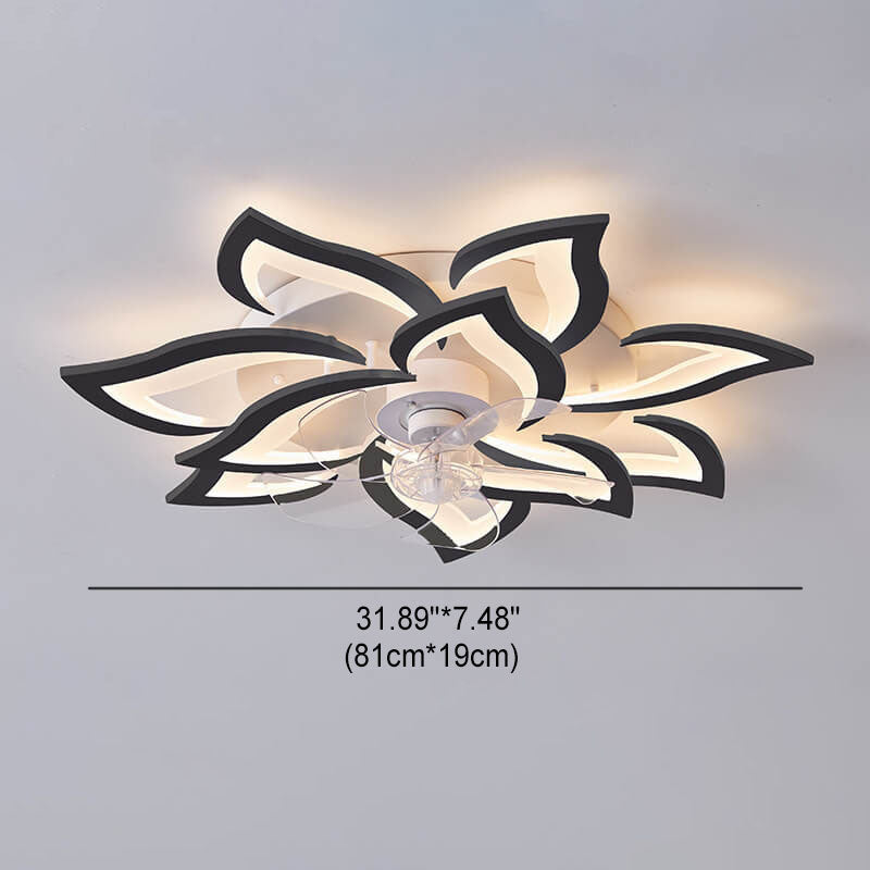 Scandinavian Luxury LED Flush Mount Ceiling Fan Light

Enhance your space with this Scandinavian modern luxury ceiling fan light, featuring a sleek design that combines iron, acrylic, and plastic materials. Ideal for contemporary homes, this energy-effici