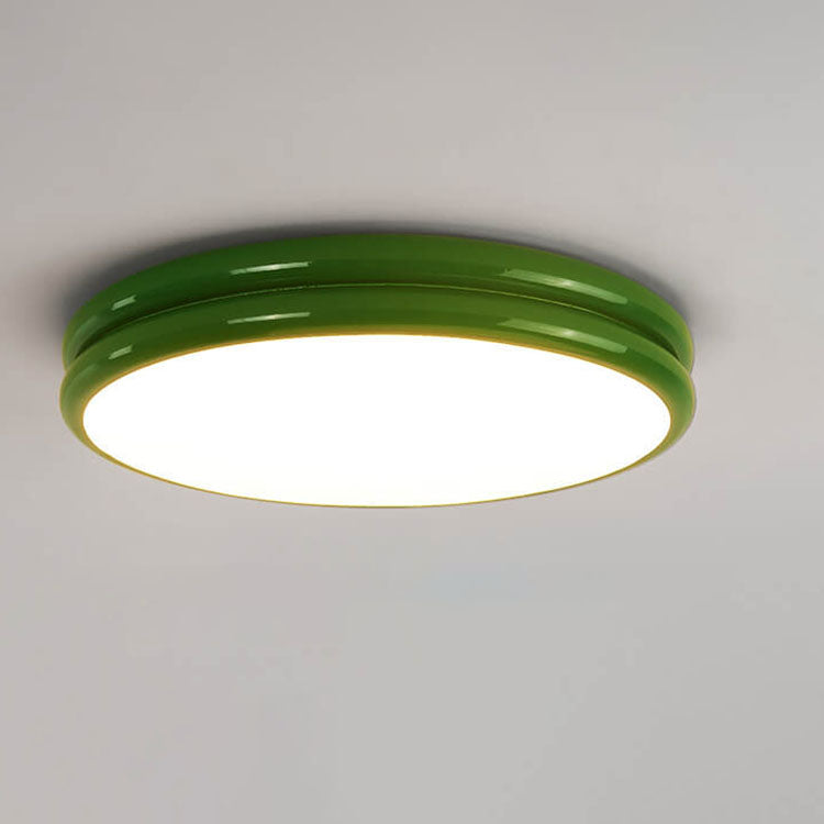 Modern Eye Care Children's Wrought Iron Round LED Flush Mount Lighting, Kids Bedroom Ceiling Light Fixture, Nursery Lighting, Playroom Illumination, Adjustable Brightness, Energy Efficient Childrens Light, Decorative Light for Kids Room, Stylish Flush Mou