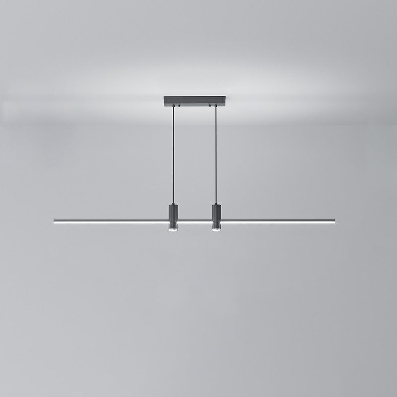 Modern Minimalist Geometric LED Island Chandelier for Dining Room