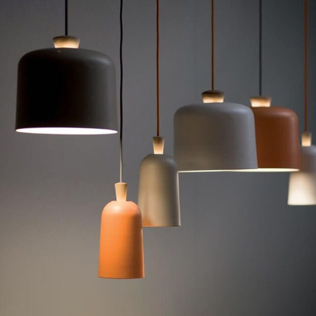 Modern Macaron Cylinder Aluminum 1-Light Pendant Light - Stylish Lighting Fixture for Home & Office